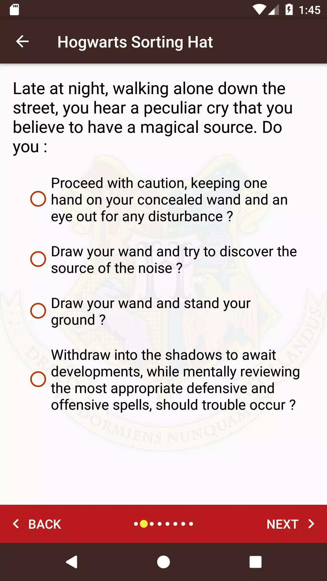 The Sorting hat & Patronus quiz from Pottermore APK pour Android Télécharger