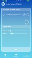 Merlion Telecom SIP Dialer capture d'écran 3