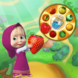 Masha Fruits Farm - Match 3 icône