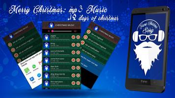 Merry christmas : mp3 music पोस्टर