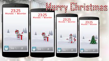 برنامه‌نما Christmas Screen Lock عکس از صفحه