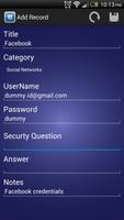 Secura Password Manager capture d'écran 1