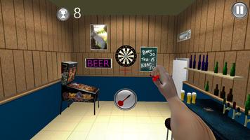 Drunk Darts Shot Match 3D captura de pantalla 1