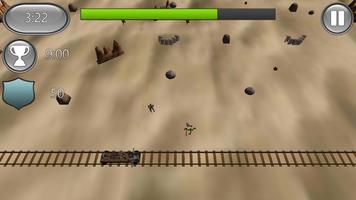 Rail Trolley Machine Gunner 3D screenshot 2