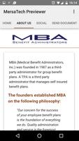 MBA BENEFIT ADMINISTRATORS স্ক্রিনশট 1