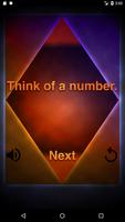 Number mind trick free game Plakat