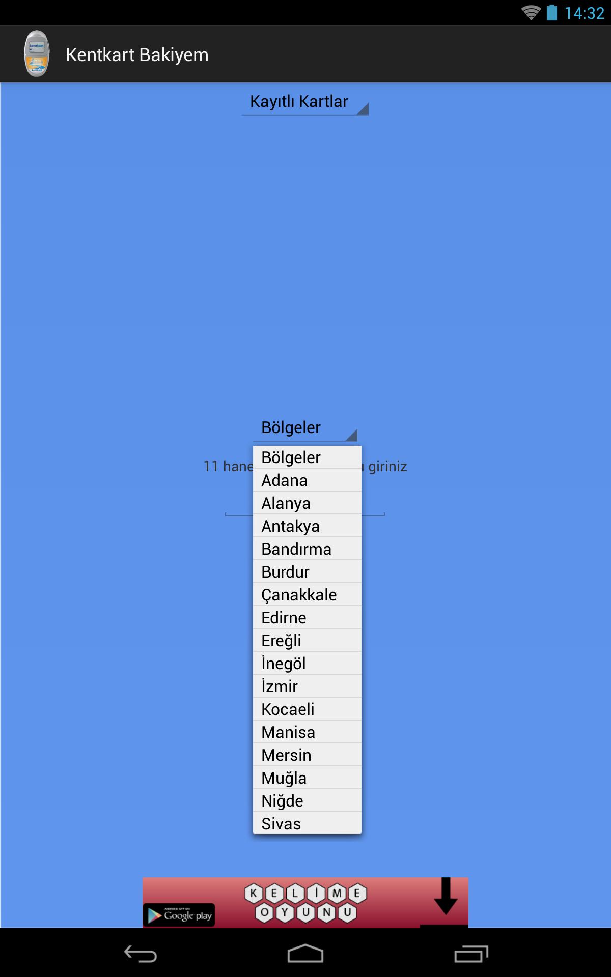 kentkart bakiye sorgulama fur android apk herunterladen