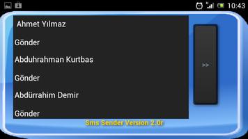Toplu SMS - Mertsoft 2.0.6 captura de pantalla 3
