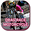 Drag bike racing motorcycle
