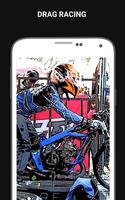 Drag bike racing motorcycle スクリーンショット 1