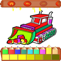 Mewarnai Buldozer