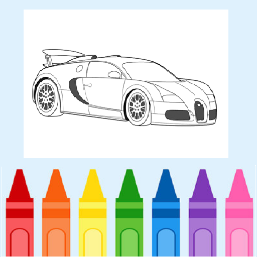 Coloring Racing Car