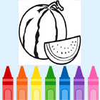 Coloring Fruits-icoon