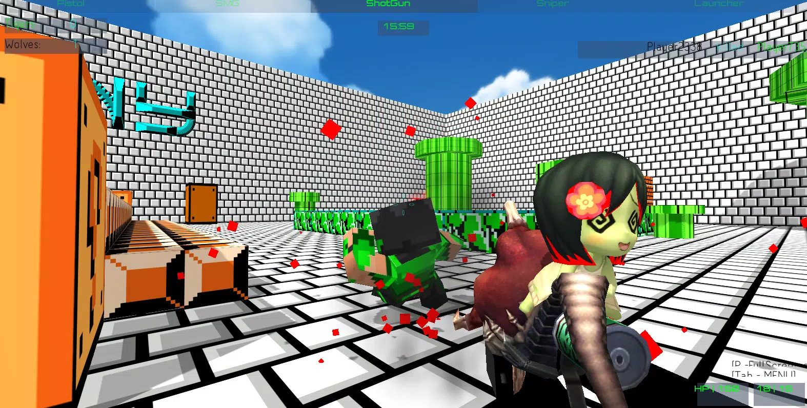 Paintball Fun 3D Pixel 🕹️ Jogue no CrazyGames