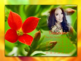 กรอบรูปปฏิทิน2018 แต่งรูปสวยๆ แต่งรูปอวยพรปีใหม่ Screenshot 1