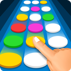 Color Run - Piano Dots آئیکن