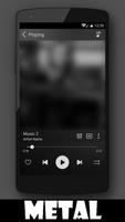 Metal Music Player screenshot 1