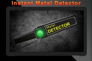 metal detector or metalSniffer โปสเตอร์