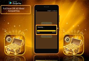 Gold Detector For Android  : Simulator Gold Finder Screenshot 2