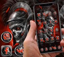 Metal Soldier Skull Theme poster