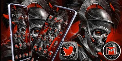 Metal Soldier Skull Theme screenshot 3