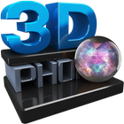 Chủ đề công nghệ điện thoại 3D biểu tượng