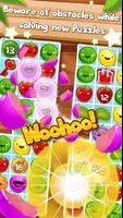 Fruit Pop! Puzzles in Paradise تصوير الشاشة 1