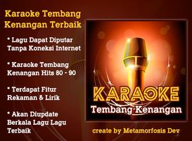 Karaoke Tembang Kenangan ( No Vocal ) imagem de tela 1