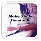 Make Study Timetable icon