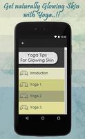 Yoga Tips For Glowing Skin تصوير الشاشة 1