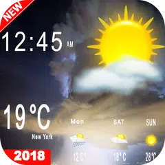 New weather 2018 free アプリダウンロード