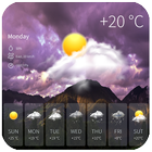 world weather 7days ícone