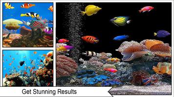 Fond d'écran 3D Aquarium HD capture d'écran 1
