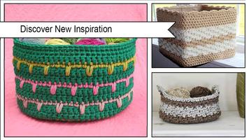 Modèles de panier au Crochet faciles capture d'écran 1