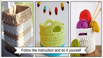 Modèles de panier au Crochet faciles capture d'écran 2