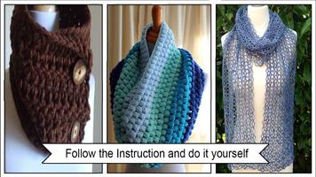 Easy Crochet  Cowl Scraf Patterns screenshot 2