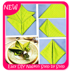 Easy DIY Napkin Step by Step آئیکن