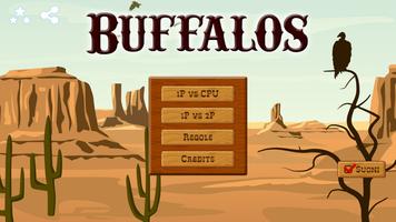 Buffalos Board Game Affiche