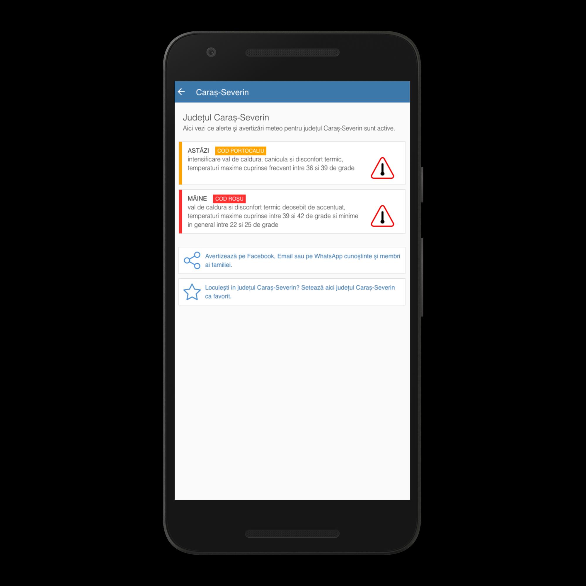 Alerte Meteo Romania APK for Android Download