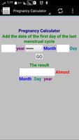 Pregnancy Calculator screenshot 1