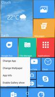 Metro Tile Launcher 10 постер