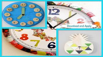 Easy DIY Paper Clock পোস্টার