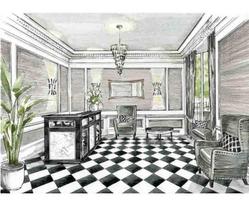 Interior Design Drawing Tutorial screenshot 2