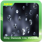 Shiny Diamonds Live Wallpaper icône