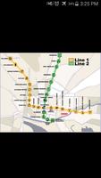 Monterrey Metro Map-poster