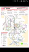 Halle (Saale) Tram & Bus Map الملصق