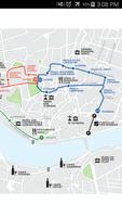 Porto Tram Map Cartaz