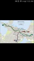 Tallinn Tram Map पोस्टर