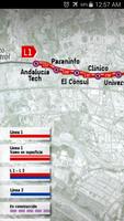 Malaga Metro Map ภาพหน้าจอ 2