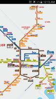 Montpellier Tram Map скриншот 1